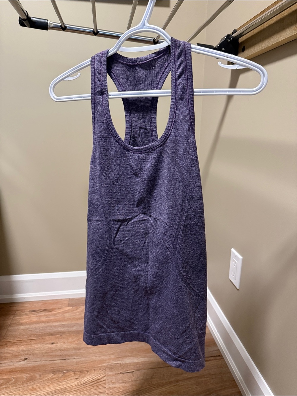 lululemon athletica Purple Racerback Tank Top